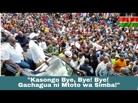 Igembe North Residents In Meru Sing As They Wave Bye Bye Sending A Message To President Ruto