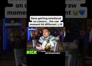 Deen Getting Emotional On Camera The Raw Moment Hit Different Deenthegreat Dlo Dlow