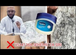 Muhammad Bachu KWA HALI HII WENGI WANAFELI MUDA WA KUNYOA NYWELE ZA UTUPU