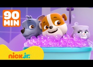  Rubble S Bubble Trouble Stinky Rescues W PAW Patrol Zuma Skye 90 Minutes Rubble Crew