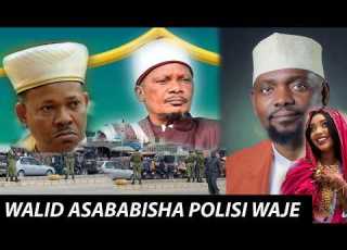 LIVE HOTUBA YA SHEIKH WALID YASABABISHA POLISI KUJA MSIKITINI KUIMARISHA ULINZI NI GUMZO HAJATOKEA
