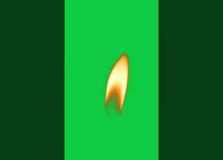 Candle Flame Green Screen Greenscreen Candle Flame