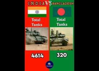 India Vs Bangladesh Military Comparison Military India Shortsvideo