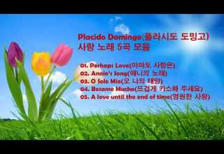 Placido Domingo 플라시도 도밍고 사랑노래 5곡