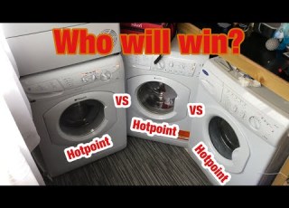  Hotpoint Aquarius WF541 WML540 Aquarius Extra WMA48 Washing Machines Spin Race Who Will Win