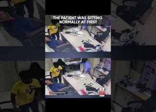  Watch How Doctor Saved Patient S Life Who Collapsed Due To Heart Attack Shorts