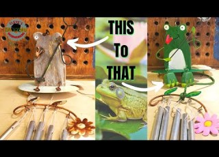  Restoring Old Frog Wind Chime