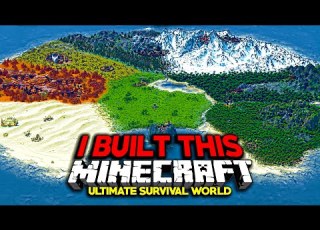 I Upgraded Minecraft The ULTIMATE Survival World Full Movie 6000 HOURS