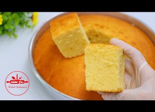 كيكة الأصلية بطريقة مختصرة بدون خلاط ولا مضرب في 5 دقائق فقط هشة وخفيفة جدا وطعمها روعة مع رباح محمد