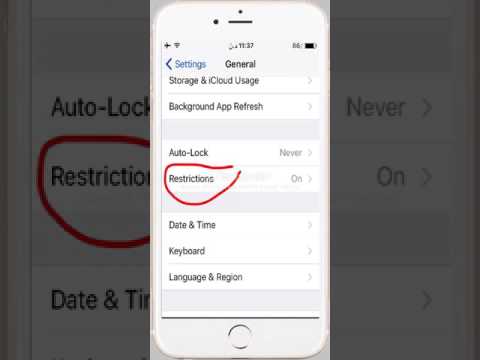 چۆنێتی بلۆککردنی سایتە بەدرەوشتیەکان لە ئایفۆن چۆنێتی بلۆککردنی سایتە بەدرەوشتیەکان لە ئایفۆن