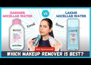 Makeup Remover Review Garnier Vs Lakme Micellar Water Bestmakeupremover Garniermicellarwater