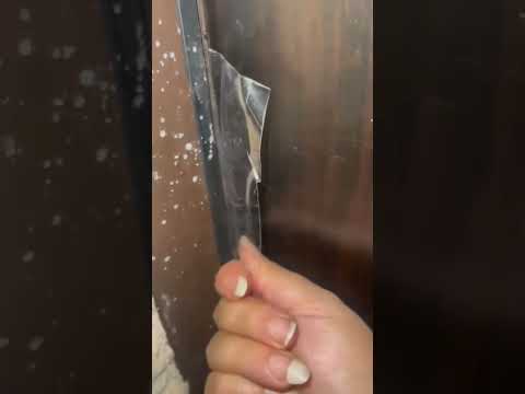 ازاى تفتحي الباب المصفح لو نسيت المفتاح جوة الشقة في الكالون Asmr فوريو Asmrcleaning اكسبلور