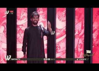  المتسابق داوود سلمان يبهر لجنة التحكيم اهزوجة الطف