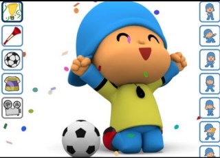 Talking Pocoyo Football Kids Funny Gameplay
