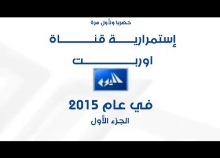  حصريا ولأول مرة إستمراريه قناة اوربت اليوم عام 2014 الجزء الأول