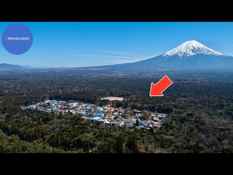 Overnight At Japan S Loneliest Village In The Middle Of Mt Fuji Deep Forest