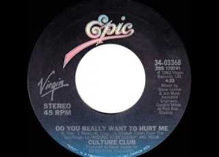  1983 HITS ARCHIVE Do You Really Want To Hurt Me Culture Club A 1 Record