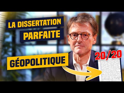 La Dissertation PARFAITE En Géopo Avec Frédéric Munier