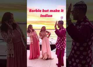  Barbie But Make It Indian Shorts Trendingshorts Indianfashion Indianweddingfashion