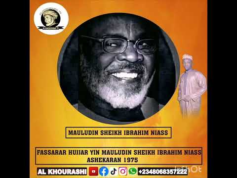 KAJI HUJAN SHEHU IBRAHIM NIASS NAYI MAULIDN ANNABI MUHAMMAD S A W KAJI HUJAN SHEHU IBRAHIM NIASS NAYI MAULIDN ANNABI MUHAMMAD S A W