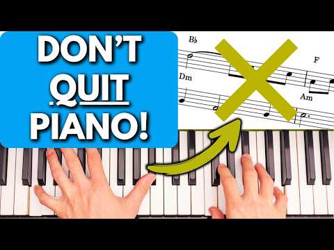5 TRAPS That Make Piano Players QUIT All Levels