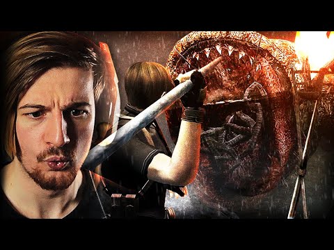 WAIT WE RE SUPPOSED TO TAKE THIS THING DOWN Resident Evil 4