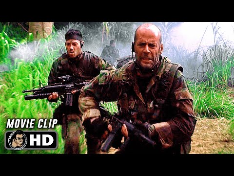 US Navy SEALs Vs Nigerian Rebels Final Fight Scene TEARS OF THE SUN 2003 Movie CLIP HD