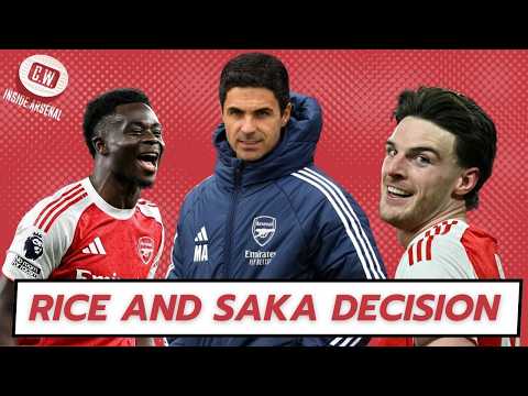 Arsenal Latest News Saka And Rice Decision Arteta S Madueke Options Little S Big Day