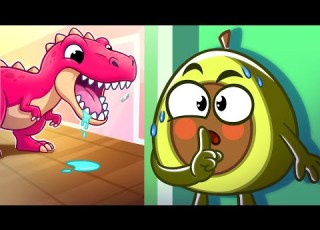 Hide And Seek In One Color With Baby Dinosaur Dinosaur Stories