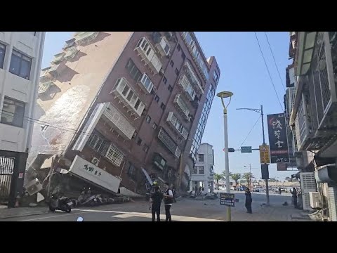 الزلزال الأعنف منذ ربع قرن هزة أرضية قوية تضرب تايوان وتودي بحياة عدة أشخاص