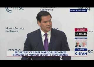 Secretary Marco Rubio Remarks At Munich Security Conference