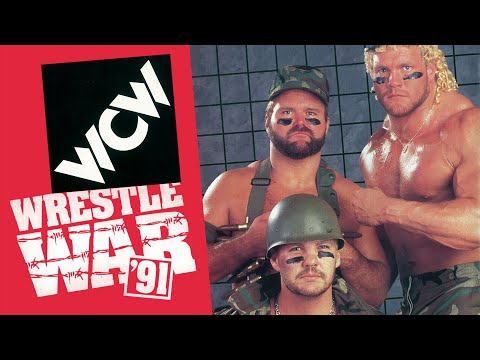 FULL EVENT WCW WrestleWar 1991 Sting Steiners Pillman Vs Horsemen Zbyszko In WarGames