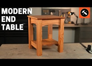  How To Build A Mid Century Modern End Table Builder S Studio Osborne Wood