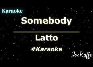 Latto Somebody Karaoke