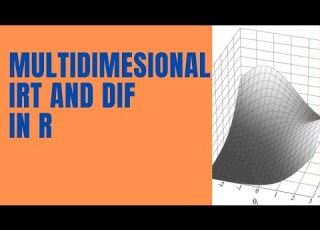  Multidimensional IRT And DIF In R With Mirt