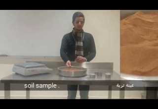 محتوى الرطوبه في التربه Water Moisture Content Of Soi LASTM D2216