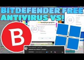  BitDefender Free Antivirus VS Windows 11 Exe Virus