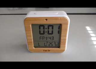 FanJu FJ3533 LCD Digital Alarm Clock