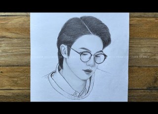 كيفية رسم جين تعليم رسم رجل وسيم رسم سهل للمبتدئين រ នគ រ