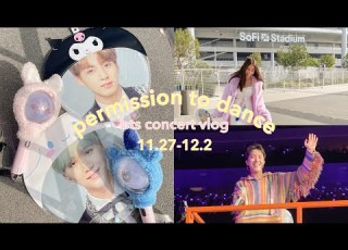 BTS PTD LA CONCERT VLOG All 4 Days