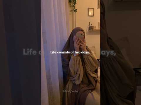 Life Consists Of Two Days Allahu Ya Lamu Nasheed Short Ytshorts Islamicstatus
