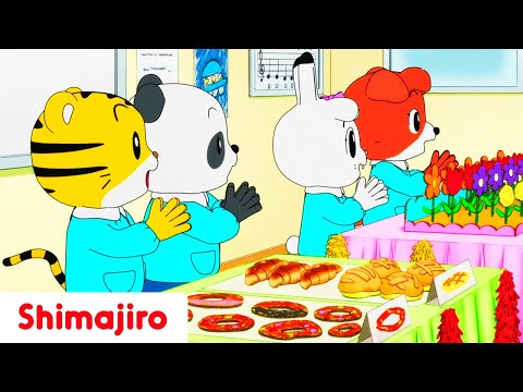 Playing Shop At School Fun School Days Compilation Shimajiro Episodes For Kids