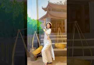 Vietnamese Traditional Attire Shorts