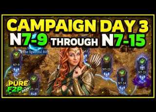 Campaign N7 9 To N7 15 All Stages Shown W Chapters Pure F2P Day 2 Watcher Of Realms