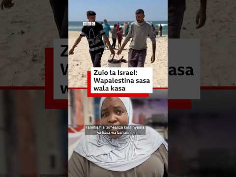 Watu Wa Gaza Walazimika Kula Nyama Ya Kasa Kutokana Na Njaa
