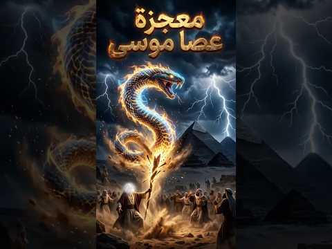 عندما تحولت عصا موسى إلى ثعبان حقيقي Shortsvideo Shorts عندما تحولت عصا موسى إلى ثعبان حقيقي Shortsvideo Shorts