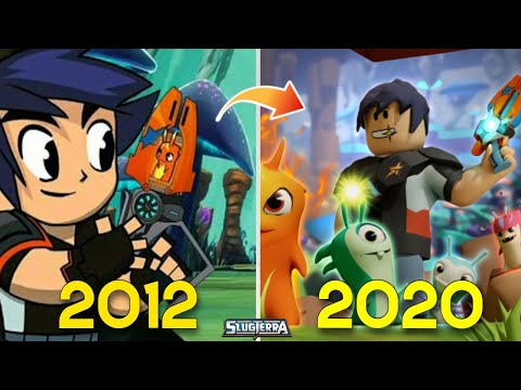 Evolution Of SLUGTERRA Games 2012 2020