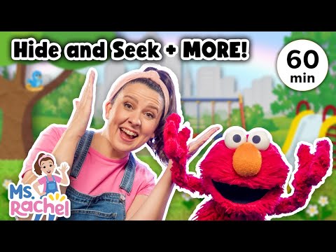 Hide And Seek With Ms Rachel Elmo More Games Kids Songs Nursery Rhymes Social Skills