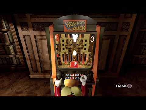 LEGO MARVEL HOWARD THE DUCK PLAYING VIDEO GAME