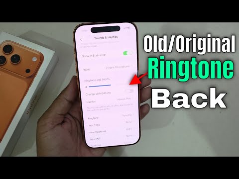 IPhone 17 Pro Max كيفية تعيين نغمة رنين IPhone القديمة IPhone 17 Pro Max كيفية تعيين نغمة رنين IPhone القديمة